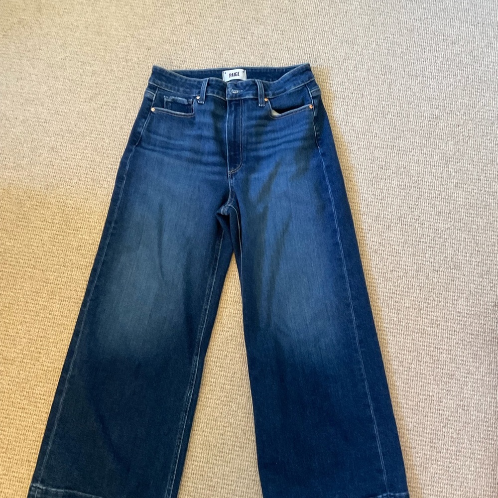 PAIGE Anessa Wide Leg Jeans